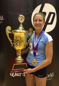 Lindsey Smith Dakota Valley Volleyball MVP National Champion