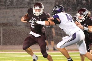 Tyler Kavan of Morningside has career high rushing performance with 123 yards and two touchdowns.